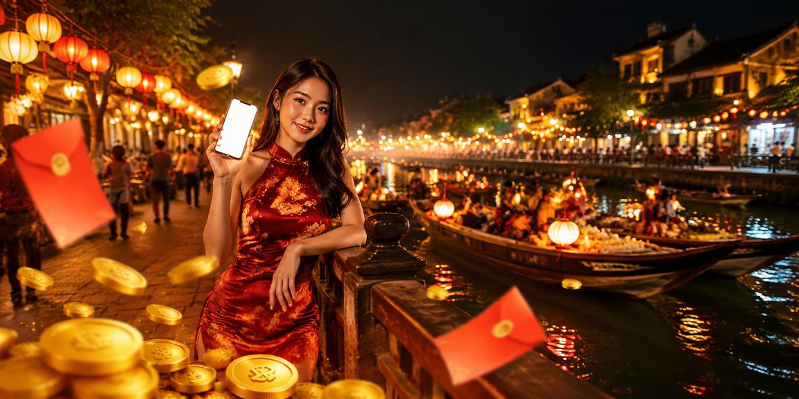 Lì xì và đèn lồng chợ đêm Nha Trang – ưu đãi thưởng casino dịp lễ hội