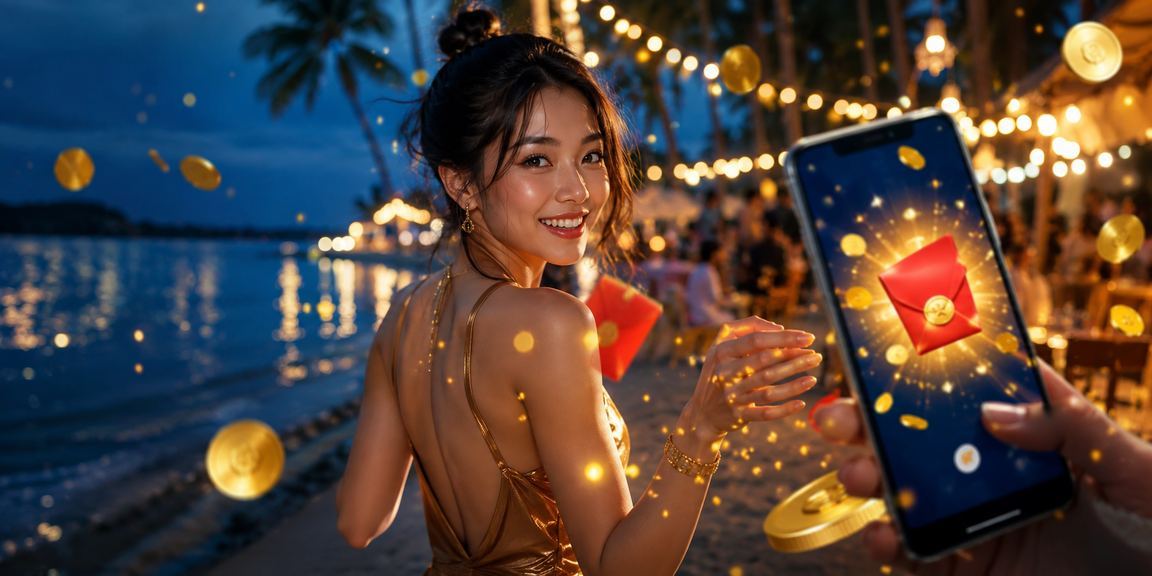 Ưu đãi phong bao đỏ trên bãi biển Phú Quốc – chào mừng thành viên mới 23win01